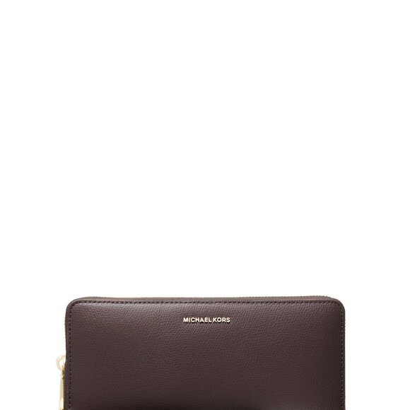 Leather Shoulder Bag with Phone Pocket & Card Slots 10L Capacity